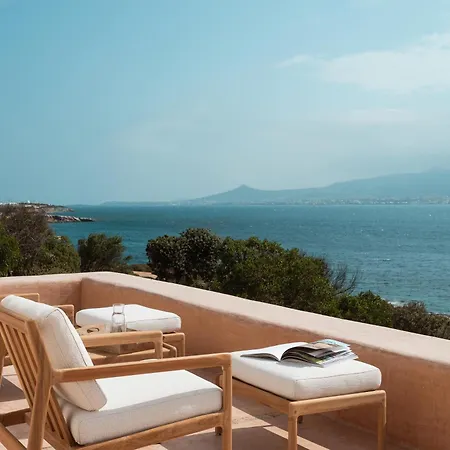 The Palm Trees - Prive Beach Access, Private Tennis/basketball Court Antiparos